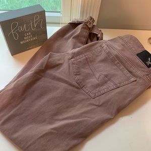 American Eagle Size 6 Mauve Jeggings